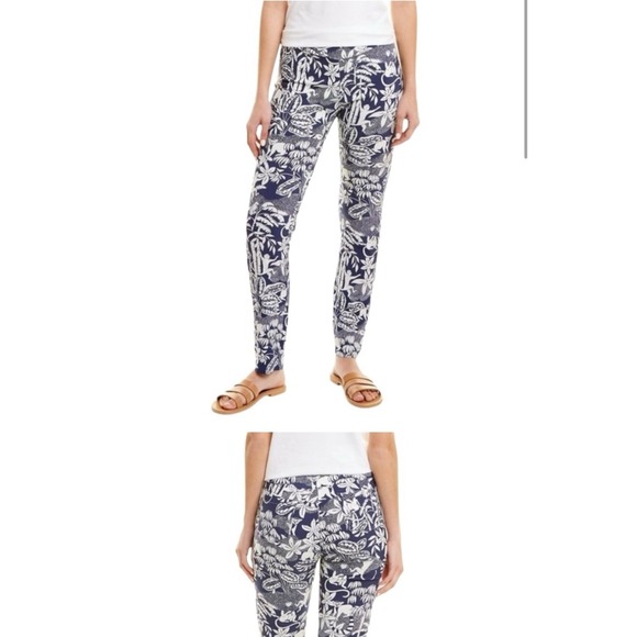 J. Mclaughlin Women's Stretchy Monkey Print PantsSize 6 - Picture 2 of 7